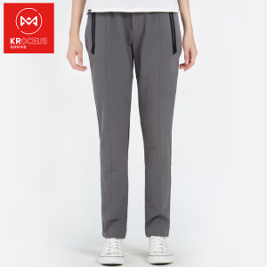 清仓1.7折 地球科学家 男女 防风防泼水 弹力软壳裤 自配腰带 119元包邮