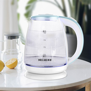 美菱 高硼硅玻璃烧水壶 1500ml