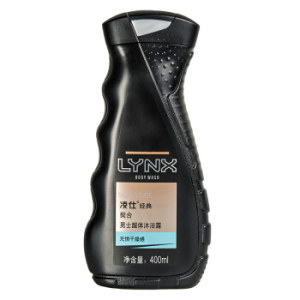 京东PLUS会员： LYNX 凌仕 男士醒体沐浴露 契合 400ml *6件
