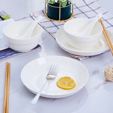 ENYI 恩益 餐具套装 2碗+2盘+2勺+2筷子