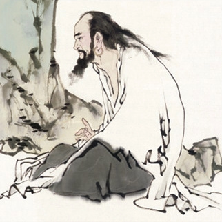 范曾达摩神悟 玄关遮挡背景国画 客厅书房装饰画收藏挂画