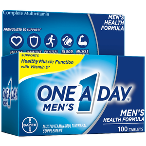 德国拜耳旗下 男士21种复合维生素 100粒*2件 98元包邮