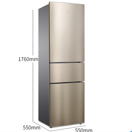 聚划算百亿补贴：TCL R209V1-C 209升 三开门电冰箱