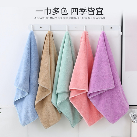 孚帛 家用加厚吸水毛巾 3条