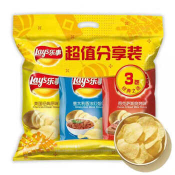Lay's/乐事 薯片 70g*3包