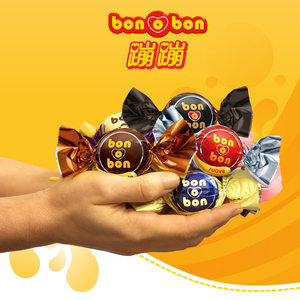 墨西哥进口 bonobon 蹦蹦 花生慕斯夹心巧克力 15g*30粒 34.9元包邮