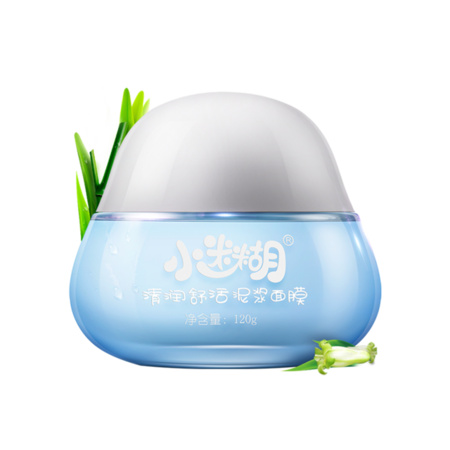 小迷糊 清润舒活泥浆面膜 120g