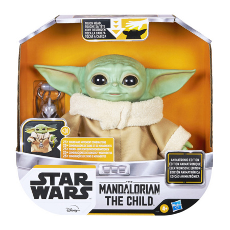 玩模总动员、新品预售：Hasbro 孩之宝《曼达洛人》The child 尤达宝宝 多效声动版人偶