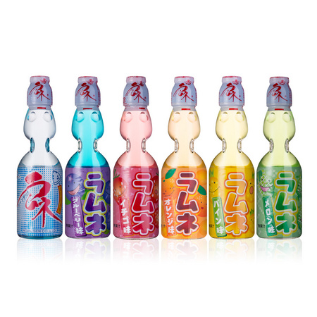 88VIP：哈达 弹珠波子碳酸饮料 200ml*6瓶