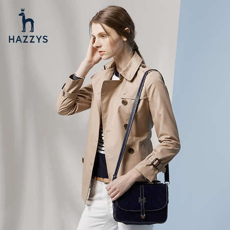 双11预售：Hazzys 哈吉斯 ASWSH09AH14 女士风衣