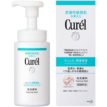 88VIP：Curel 珂润 润浸保湿洁颜泡沫 150ml