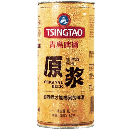 TSINGTAO 青岛啤酒 原浆啤酒 1L