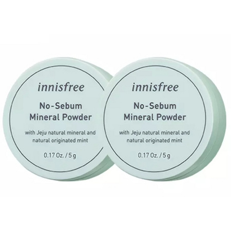 innisfree 悦诗风吟 控油矿物质散粉 5g*2盒装