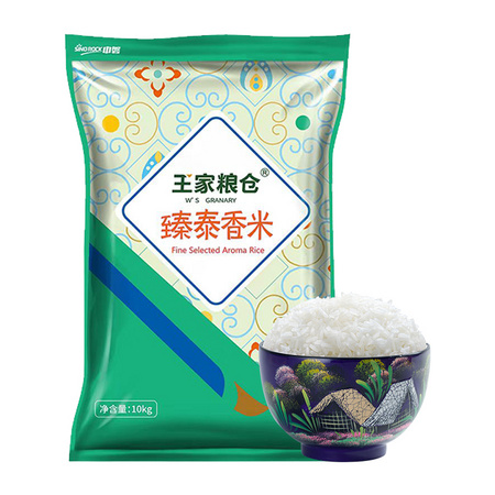 88VIP：王家粮仓 泰国香米 10kg *2件