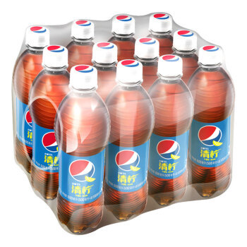 限地区：百事可乐 Pepsi 清柠味 汽水 500ml*12瓶 *2件