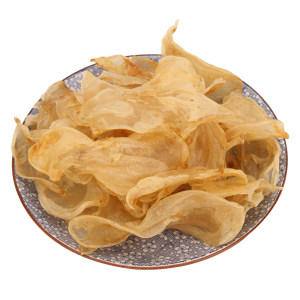 海洋八珍之一 鲜主角 野生小米鱼胶 250g 50-55头