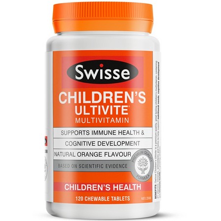 Swisse 斯维诗 儿童复合维生素d3营养搭档助长素120片