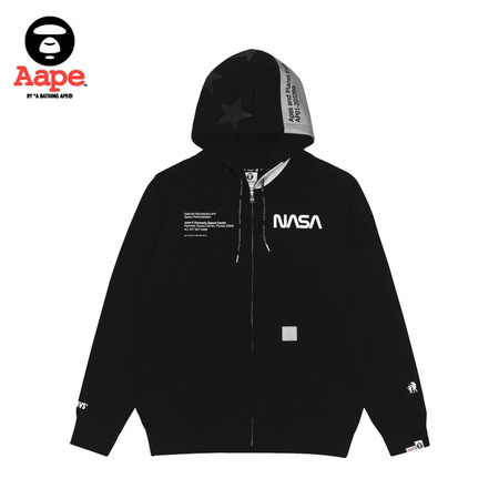 双11预售：Aape X NASA联名 9330XXD 连帽加绒卫衣