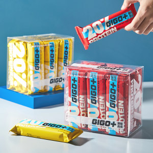 初吉 乳清威化蛋白棒 465g*2件 共24根