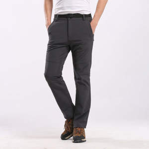 丛林密码 专业户外加绒冲锋裤