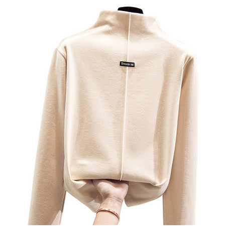 lemontaste 柠檬滋味 B2028 女士加绒打底衫长袖