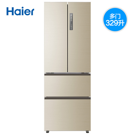 双11预售：Haier 海尔 BCD-329WDVL 法式 多门冰箱 329L