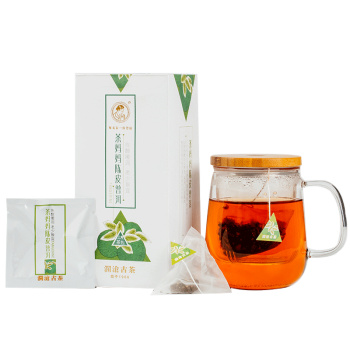 澜沧古茶 青柑袋泡茶 茶妈妈陈皮普洱三角立体茶包盒装 *2件