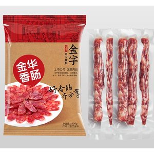 上市企业 金华金字 江浙腊味风干肠 400g*3袋 87元双11预售到手价
