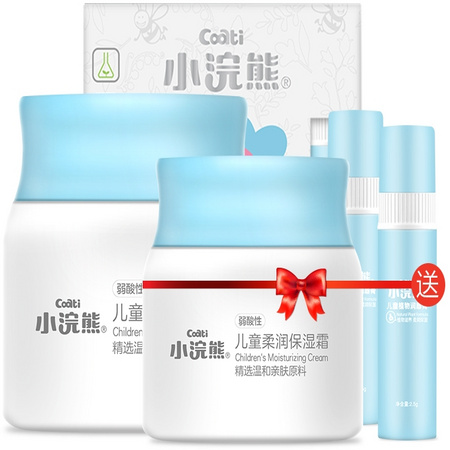coati 小浣熊 婴儿童面霜30g 送唇膏+护手霜 *2件