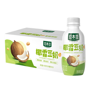 豆本豆 椰香豆奶 310ml*15瓶 49.9元包邮