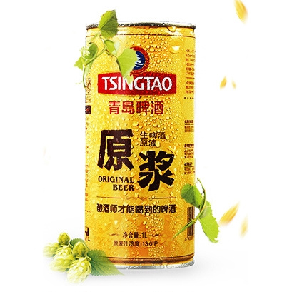 TSINGTAO 青岛啤酒 原浆 1L