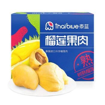 thaiblue 泰蓝 金枕头冷冻榴莲果肉 300g *7件