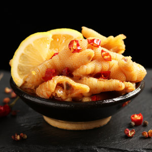 第2件9.9元 无骨柠檬凤爪200g*2件