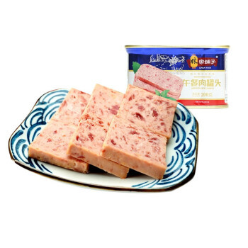 林家铺子 午餐肉罐头 3罐 *2件