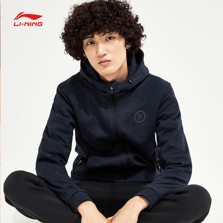 LI-NING 李宁 AWDP585 韦德 男士连帽运动服