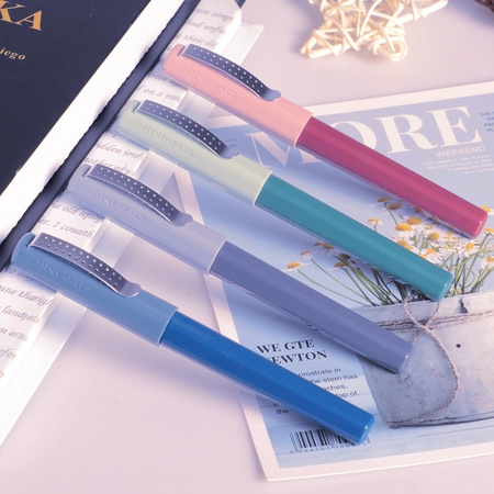 JINHAO 金豪 166 莫兰迪色系 钢笔 0.38mm 送10支墨囊 *4件