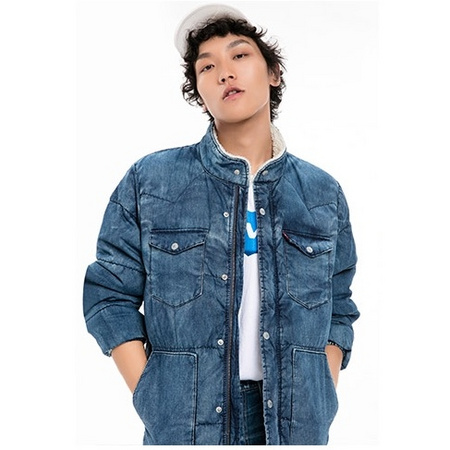 双11预售：Levi's 李维斯 56586-0003 男羽绒休闲夹克外套