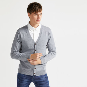 拉夫劳伦制造商 本米 男澳洲超细美利奴羊毛开衫 299元包邮