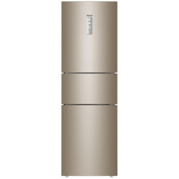 双11预售：Haier 海尔 BCD-223WDPT 三门冰箱 变频 223L 金色