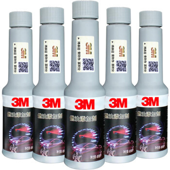 3M 7030 铂金版汽油添加剂 400ml 5瓶装 *3件 +凑单品