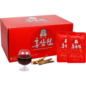 韩国进口 正官庄 6年根高丽参元液 抗疲劳 10包*2盒 90元双11预售到手价