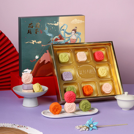 七好 01号花前月下礼盒 8个