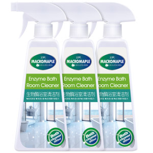 宏枫 生物酶瓷砖清洁剂 500ml*3瓶 无刺激性气味