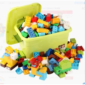 移动端、移动专享：仙邦宝贝 大颗粒积木 182大颗粒积木+收纳桶
