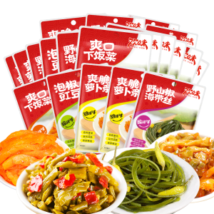 吉香居 下饭菜咸榨菜组合 48g*20袋