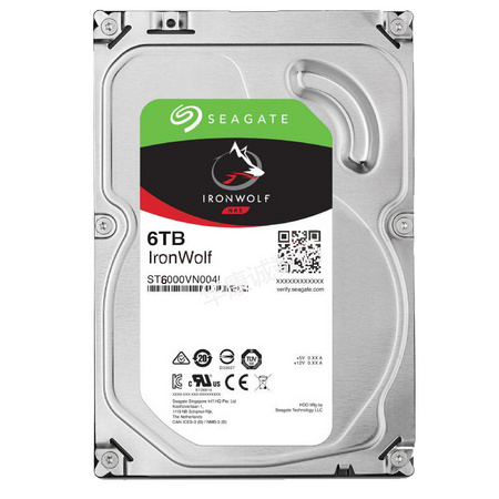 SEAGATE 希捷 IronWolf 酷狼 ST6000VN0041 NAS硬盘 6TB