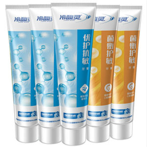 冷酸灵 清火菌衡抗敏感牙膏 120g*5支