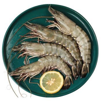 限地区：寰球渔市 孟加拉黑虎虾（33-48只）400g/3盒装 净重1200g *3件