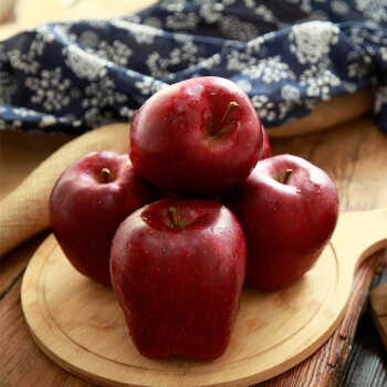 伍食家 天水花牛苹果中大果 9斤