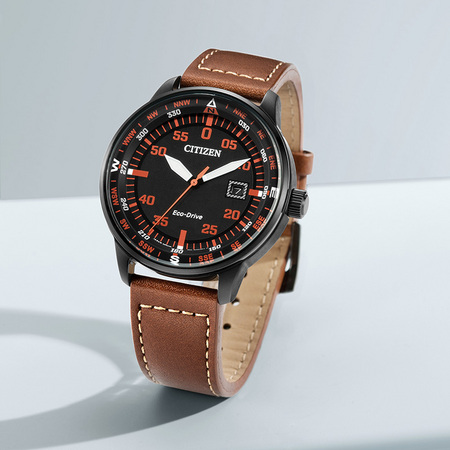 CITIZEN 西铁城 Eco-Drive BM7395-11E 男士光动能腕表